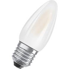 Ljuskällor Osram LED-lamp EEK E A G E27 Kronljusform 4 W