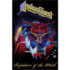 Polyester Poster Judas Priest Defenders Of The Faith Textilplakat - Schwarz Poster