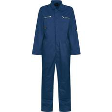 Regatta Regatta Professional Mens Pro Zip Durable Coveralls Blue Cotton