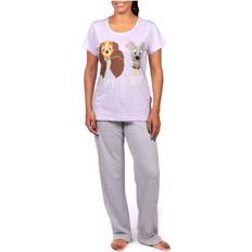 Disney Lady and The Tramp Pyjamas Purple