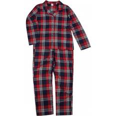 Stoff Schlafanzüge SF Damen/Damen Tartan Pyjama Set