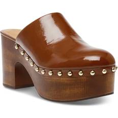 Fabric Clogs Wild Pair Adorre Womens Faux Leather Studded Clogs