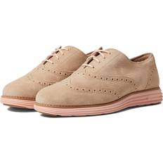 Green - Women Oxford Cole Haan Original Grand Shortwing Womens Suede Brogue Oxfords