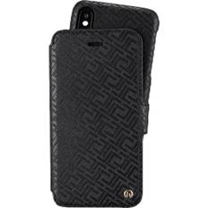 Holdit Apple iPhone 16 Plånboksfodral Holdit Stockholm Wallet Case Magnet iPhone X/XS Black ONESIZE