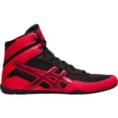 Sneakers Asics Men's MATCONTROL Wrestling Shoes, 9.5, Black/Classic RED