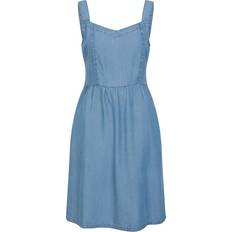 Tencel Dresses Mountain warehouse Womens/Ladies Summer Time Chambray Midi Dress Blue