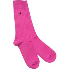 Swole Panda Rich Pink Bamboo Socks