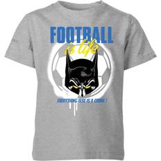 Batman Football Is Life Kids' T-Shirt in Grey 7-8 Years