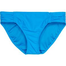 Beige - Women Swimming Trunks Free Country Ruched-Sides Bikini Bottoms for Ladies Caribbean Blue