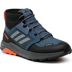 Unisexe Chaussures de randonnée Adidas Terrex Trailmaker Mid RAIN.RDY Hiking Shoes IF5707 - Wonder Steel/Grey Three/Impact Orange