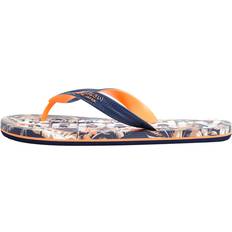 Herre - Multifarvet Klipklappere Superdry Mens Printed Flip Flops Multicolour