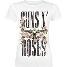 Guns N' Roses T-shirt Big för Dam vit