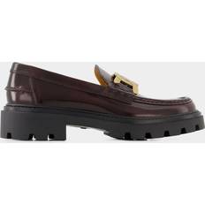 Tod's Skor Tod's Tod's Loafers Kate aus Lackleder Braun