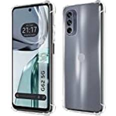 TuMundoSmartphone Tumundosmartphone Transparent silikonfodral för Motorola Moto G62 5G