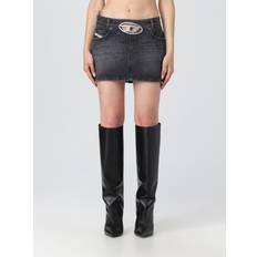 Diesel Femme Pantalons & Shorts Diesel Mini-jupe en denim - Black Woman