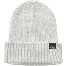 Jack Wolfskin Men Beanies Jack Wolfskin Men's Mens Essential Fine Knit Beanie Hat Grey ONE