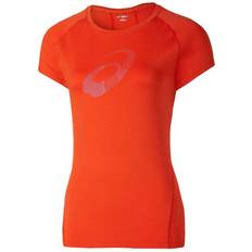 Asics Tops Asics Motion Dry Womens Orange Top