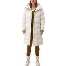 Dunkappor & Vadderade kappor - Vita Kappor & Rockar s.Oliver Quilted Coat - Ecru