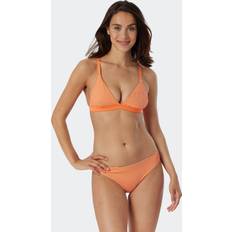 Schiesser Vrouw Badkleding Schiesser Triangelbikinitopje Uitneembare Cups - Gestreept Oranje