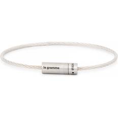 Le Gramme 7g Brushed Sterling Silver Cable Bracelet SILVER