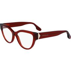 Glasögon & Läsglasögon Victoria Beckham Unisex Vb2646 solglasögon, 610 röda, 53, 610 röd