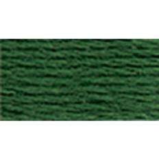 100% Cotton Yarn DMC Pearl Cotton Ball Size 8 87yd-Very Dark Pistachio Green Pk 10