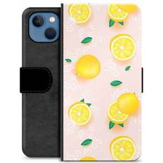 Apple iPhone 13 Plånboksfodral MTP Products iPhone 13 Premium Plånboksfodral Citronmönster