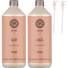 & Roots Curly Hair Shampoo & Conditioner 1000ml