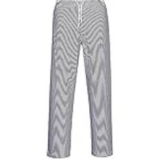 Portwest Check, Large Bromley Chef Trousers Multicoloured