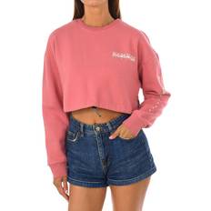 Napapijri Women Tops Napapijri B-ROEN CROPPED Langarm-Sweatshirt mit Rundhalsausschnitt GA4FS9 Damen