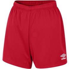 Umbro Women Shorts Umbro Womens/ladies Club Logo Shorts vermillion