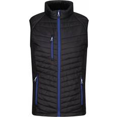 Men - Polyamide Vests Regatta Regatta Professional Navigate Hybrid Bodywarmer TRA894 Black/New Royal