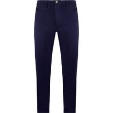 Armani Men Trousers Armani Emporio Slim Fit Mens Navy Chino Trousers Cotton Waist
