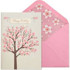 Purple Cards & Invitations Cherry Blossom Tree Birthday Card