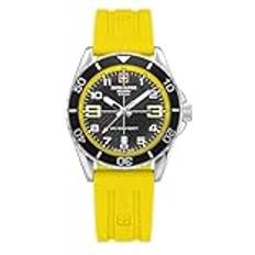 Swiss Alpine Military Watches Swiss Alpine Military Swiss Alpine Military analog kvarts 7029.1 silikon, Stål/silikon/Sw-gul – 1838 sam