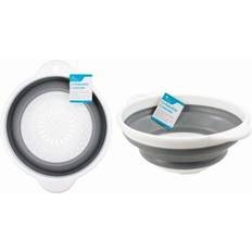 Gris Coladores Ashley Collapsible Polypropylene Colander