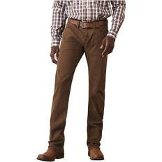 Green - Men Jeans Ariat M7 Str Grizzly Straight Jeans - Marron