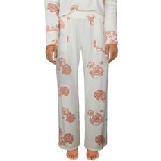 Florals - Women Pants Natural Reflections Natural Reflections Floral Print Wide-Leg Pants for Ladies Egret Floral