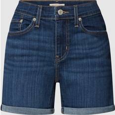 Levi's Dame Shorts Levi's 300 Jeansshorts im 5-Pocket-Design in Marineblau, Größe