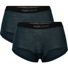 Dame - Gang & Vandring Trusser super.natural Tundra 175 Hipster 2 Pack Underbukser - Blueberry