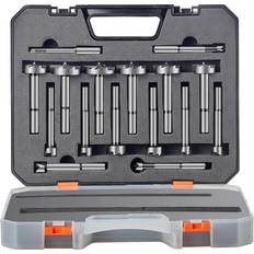 VEVOR Forstner Bit Set 16 Pcs 1/4 to 1-5/8 Carbon Steel