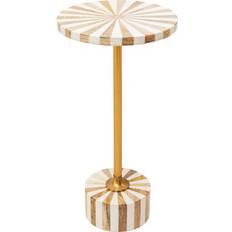 Kare Design Rundt Sidebord Domero Håndlavet