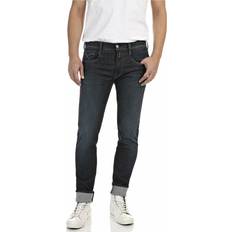 Replay Anbass Hyperflex Re-used Jeans Uomo - Blu