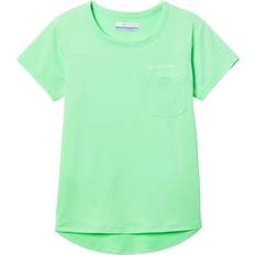 Barnkläder Columbia T-shirt Tech Trail Grön år 128 T-shirt