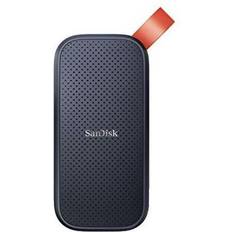 SanDisk External Hard Drives SanDisk SanDisk Portable SSD 1TB USB3.2Gen2 Read up to 520MB sec SDSSDE30-1T00-GH25 Extreme Portable Win Mac PS4 Eco Package