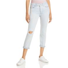 7 For All Mankind Unisex Jeans 7 For All Mankind Josefina Womens Destroyed Button Fly Boyfriend Jeans