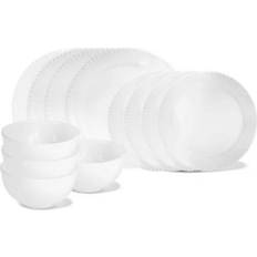 Hamilton Beaded Casual Round Dinnerware 12-Piece