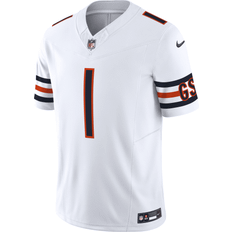 Nike Men's Justin Fields White Chicago Bears Vapor F.u.s.e. Limited Jersey White White