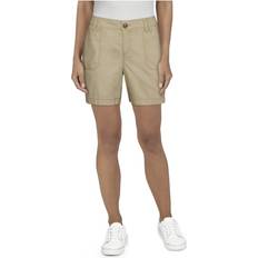 Canvas - Women Shorts Natural Reflections Natural Reflections Canvas Cargo Shorts for Ladies Twill