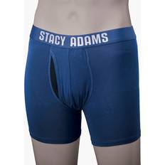 Fabric Men's Underwear Stacy Adams Shoes Boxer Brief Performance Fabric Navy 48 50 48 50